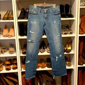 Distressed Jeans 32 Long